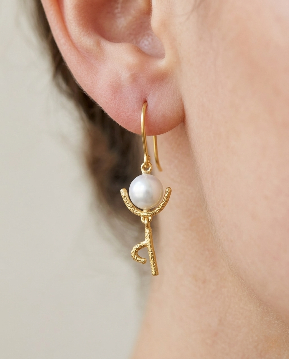 Grow Taller Than The Moment Earrings