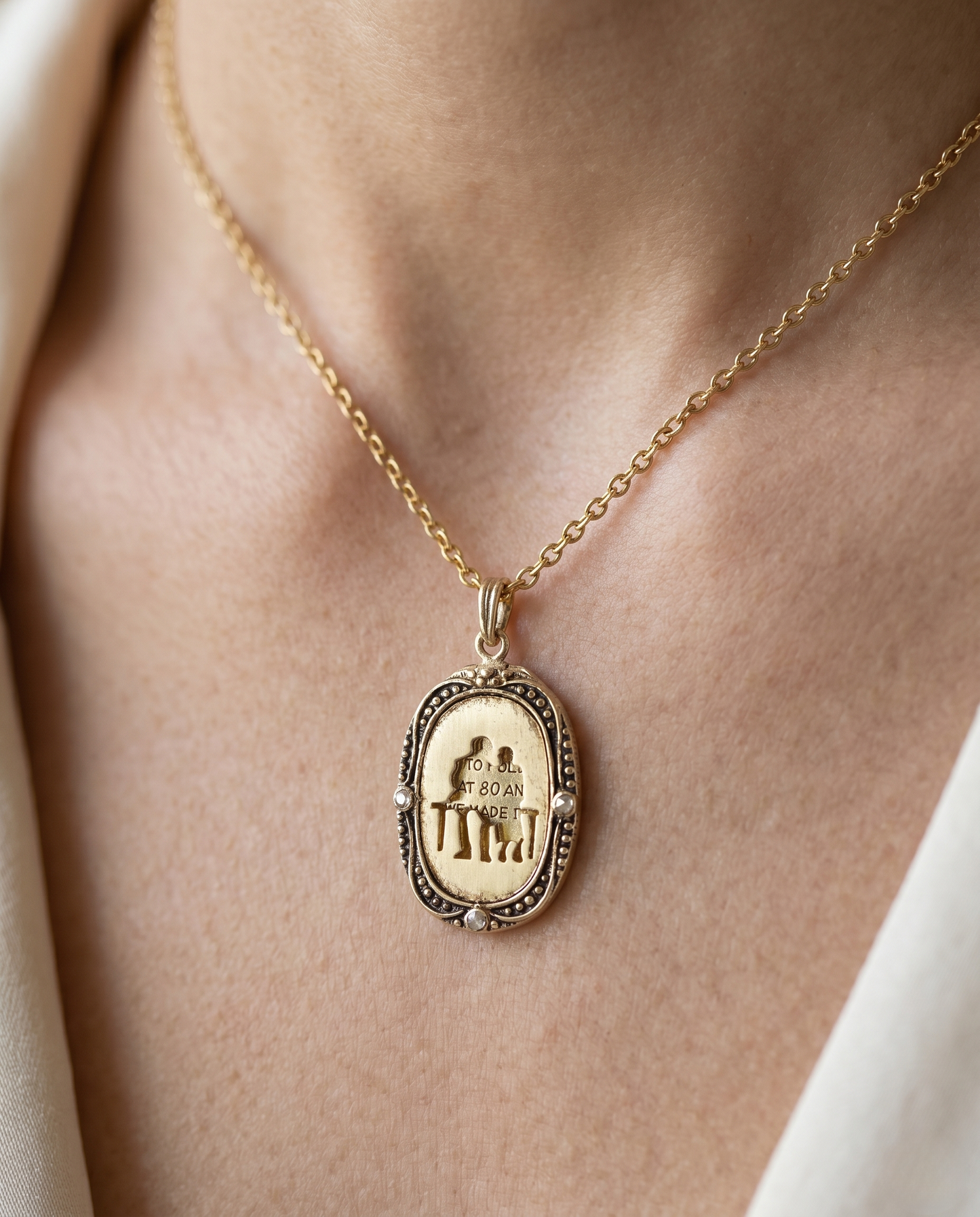 Hold Your Hand At 80 Pendant