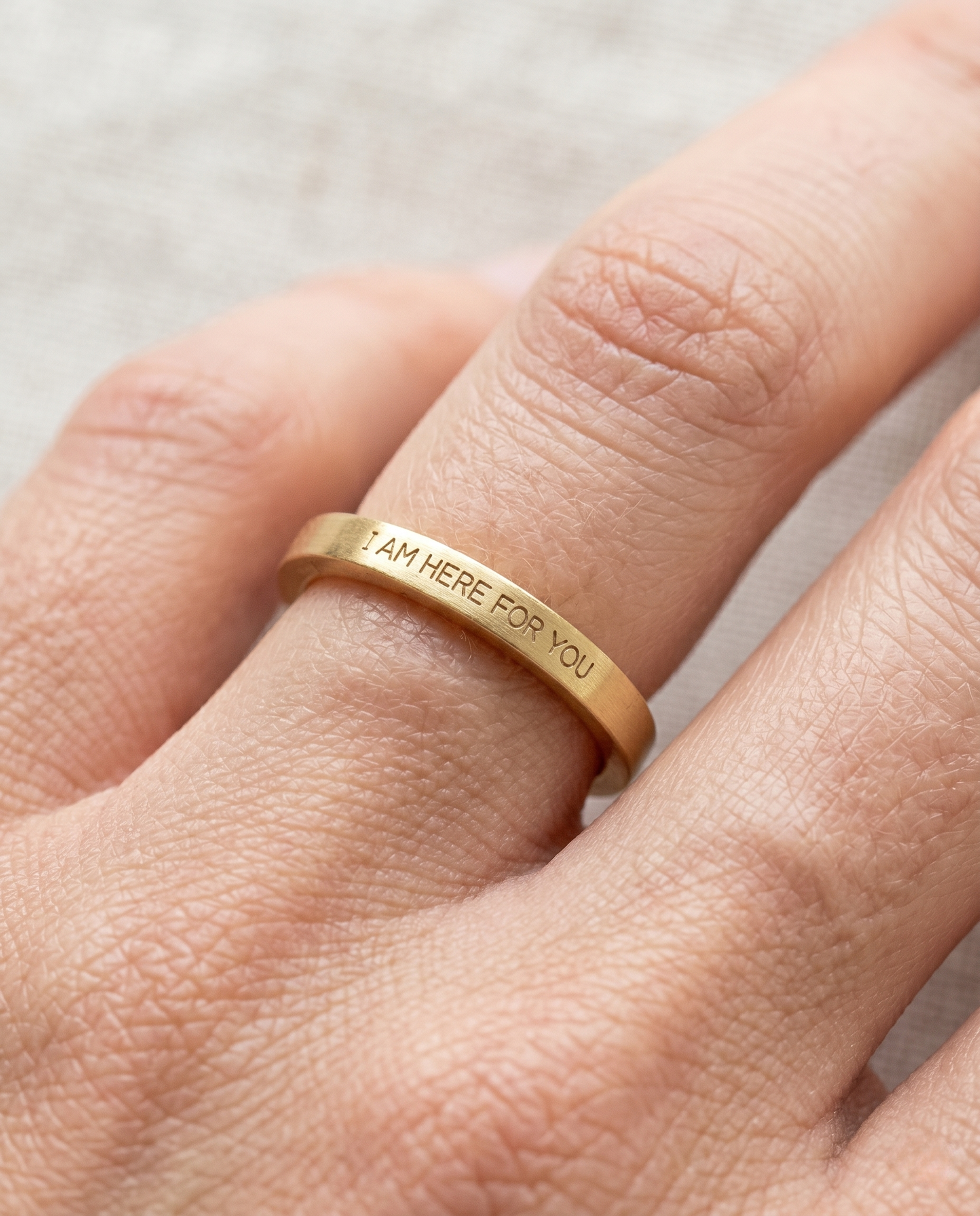 Seen, Heard, Held Ring