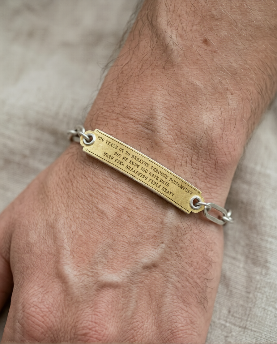 Breathe Through It, Too Bracelet