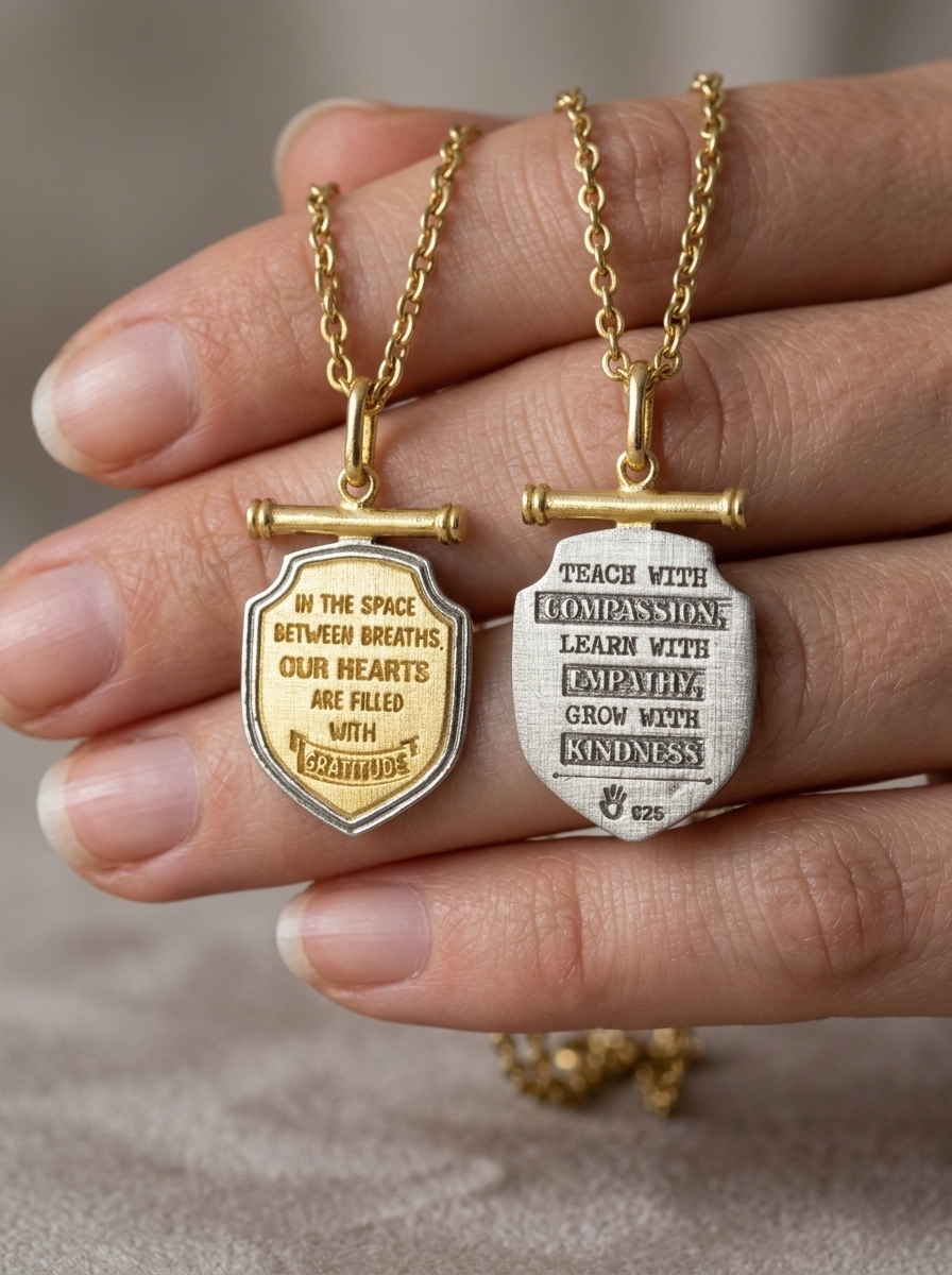 The Space Between Breaths Pendant