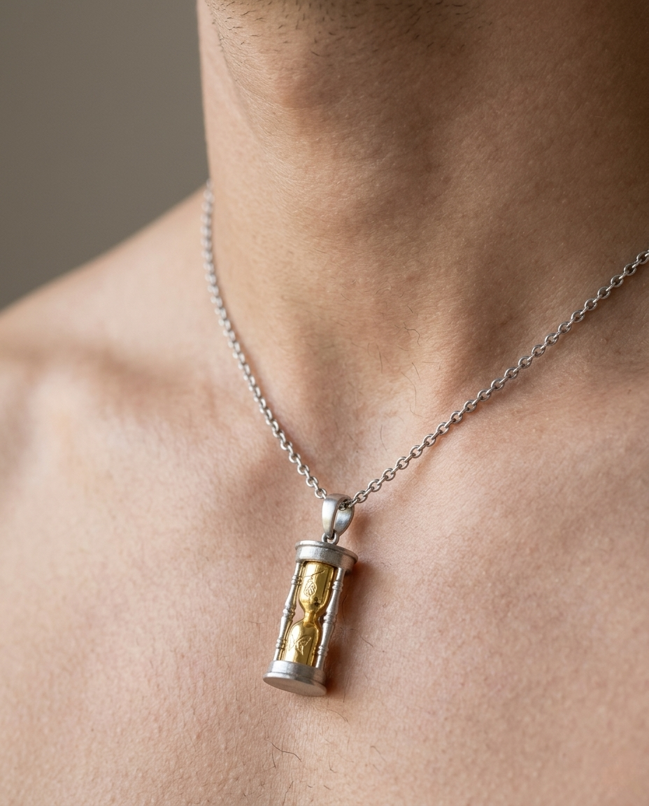 What Holds, What Flows Pendant