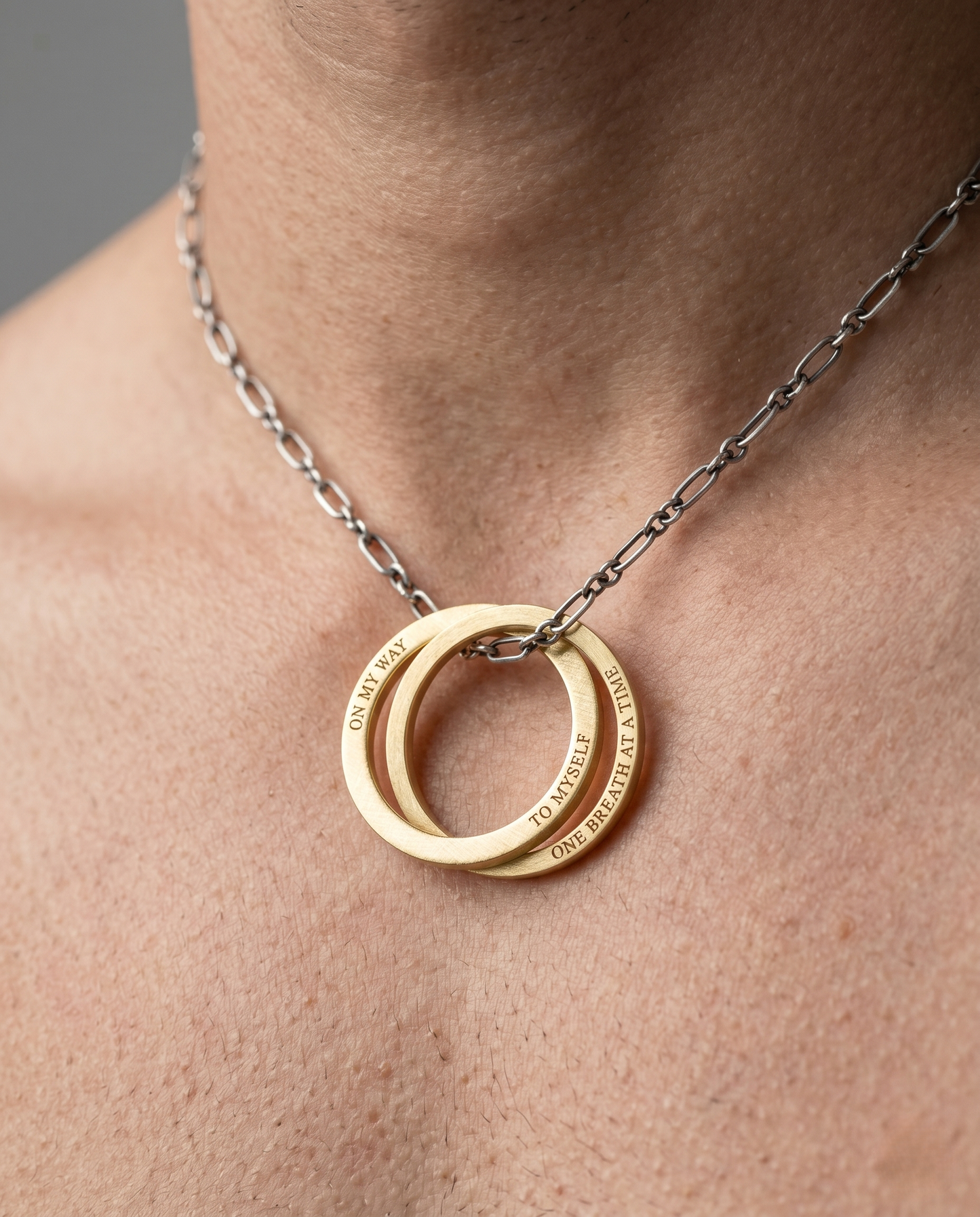 Om My Way Necklace