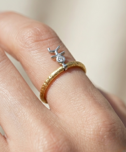Staying Centered On Purpose Ring