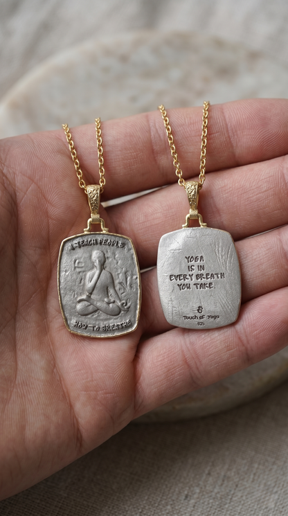 Yoga In Every Breath Pendant