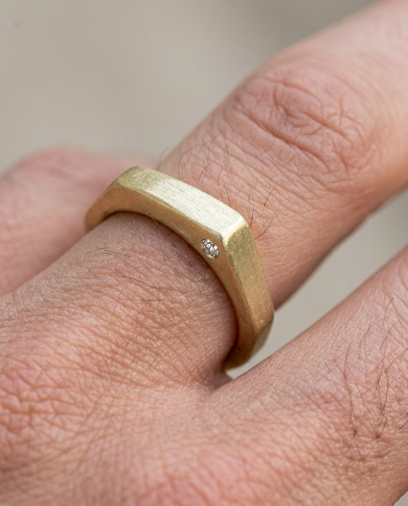 Confidence Built Not Shown Ring