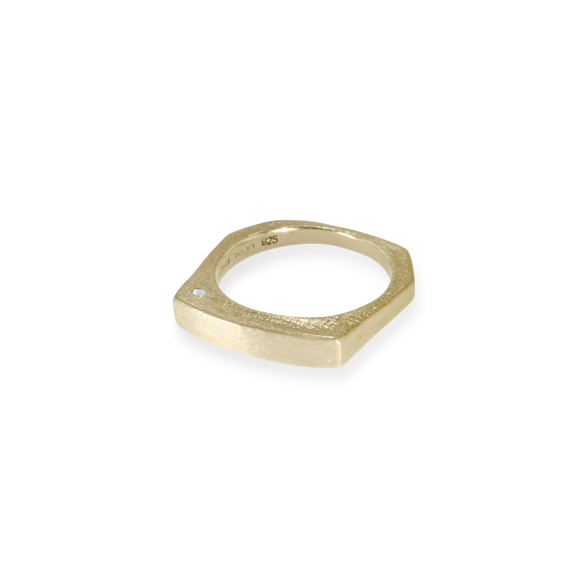 Confidence Built Not Shown Ring