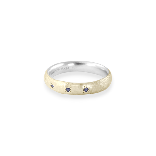 Real, Not Polished Ring – 14K gold-plated men's ring by Touch of Yoga