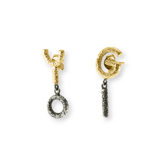 Mindfulness Worn Vertically Earrings