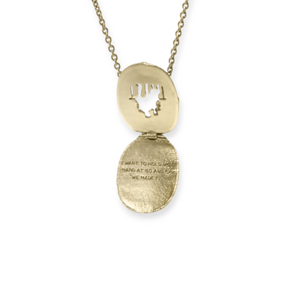 Hold Your Hand At 80 Pendant