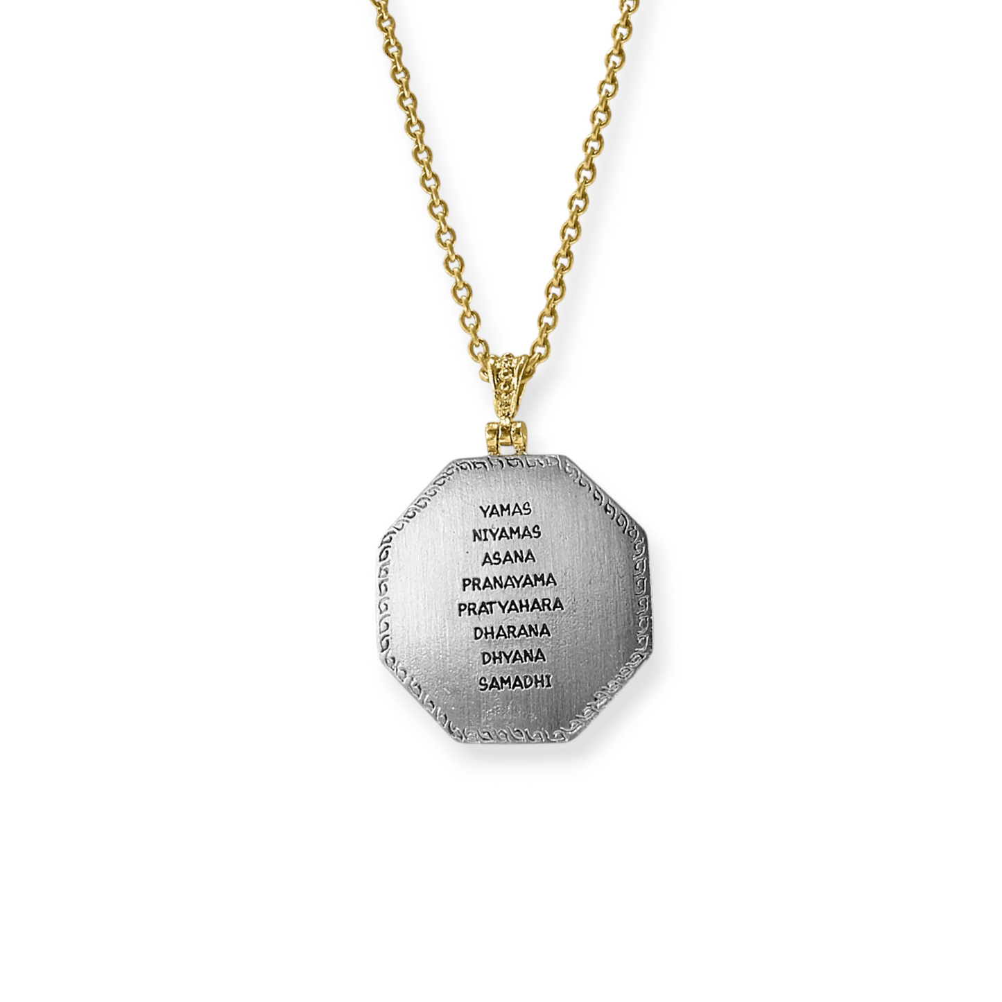 Eight Limbs, One Path Pendant