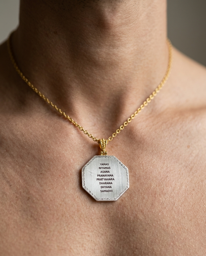 Eight Limbs, One Path Pendant