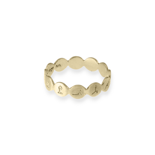 Shaped Slowly, Felt Deeply Ring