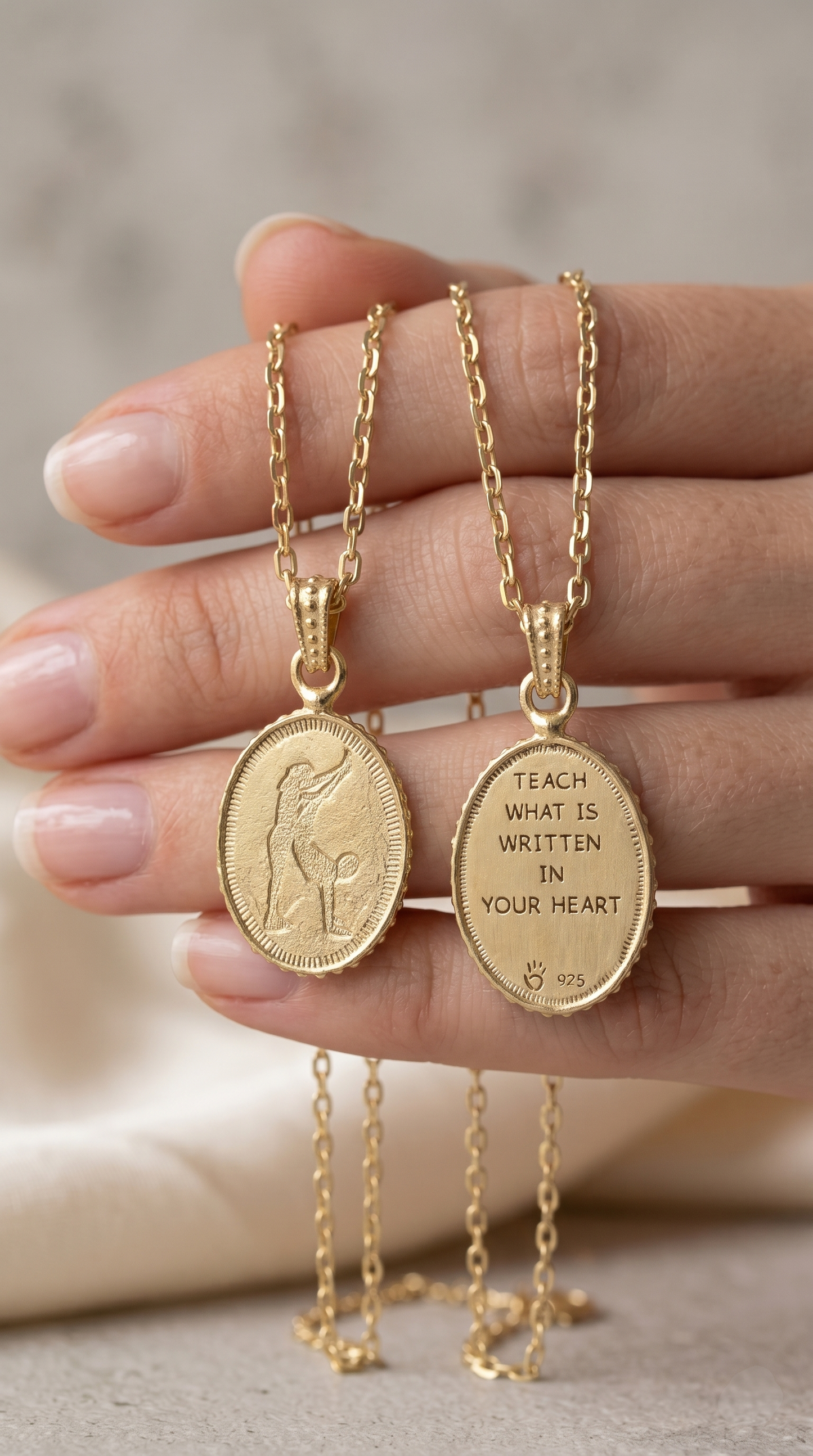 Carry Your Own Wisdom pendant