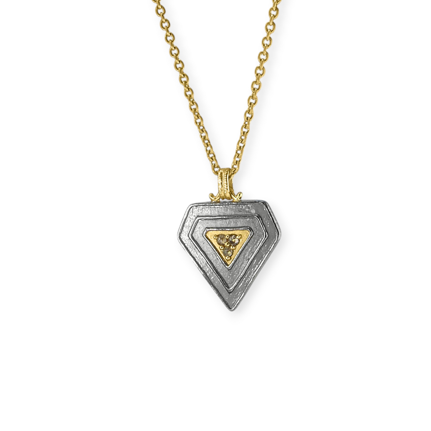 A Mantra Carried Privately Pendant