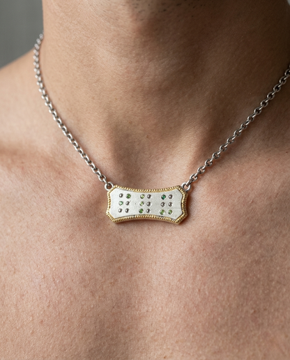 Felt, Not Just Read Necklace