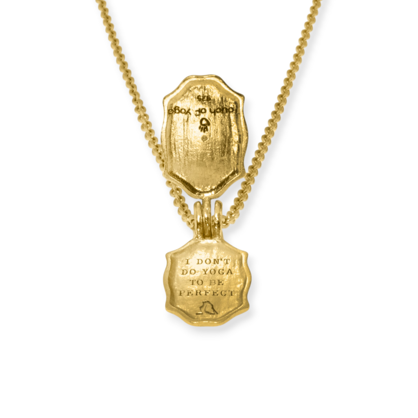 I Do Yoga to Be Me Pendant