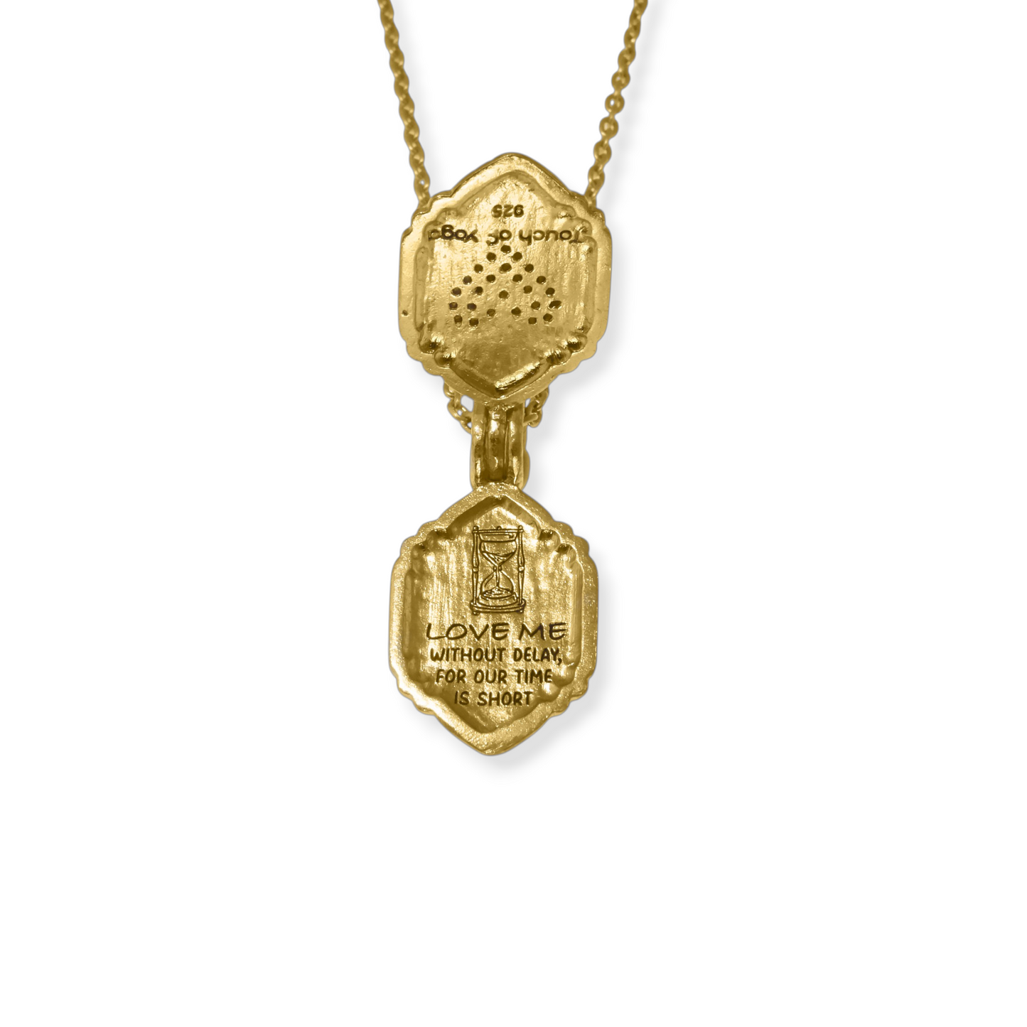 Time Is Short, Love Now Pendant