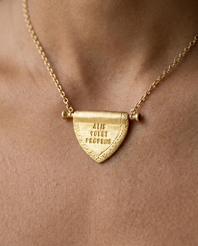 She Flies With Her Wings Necklace