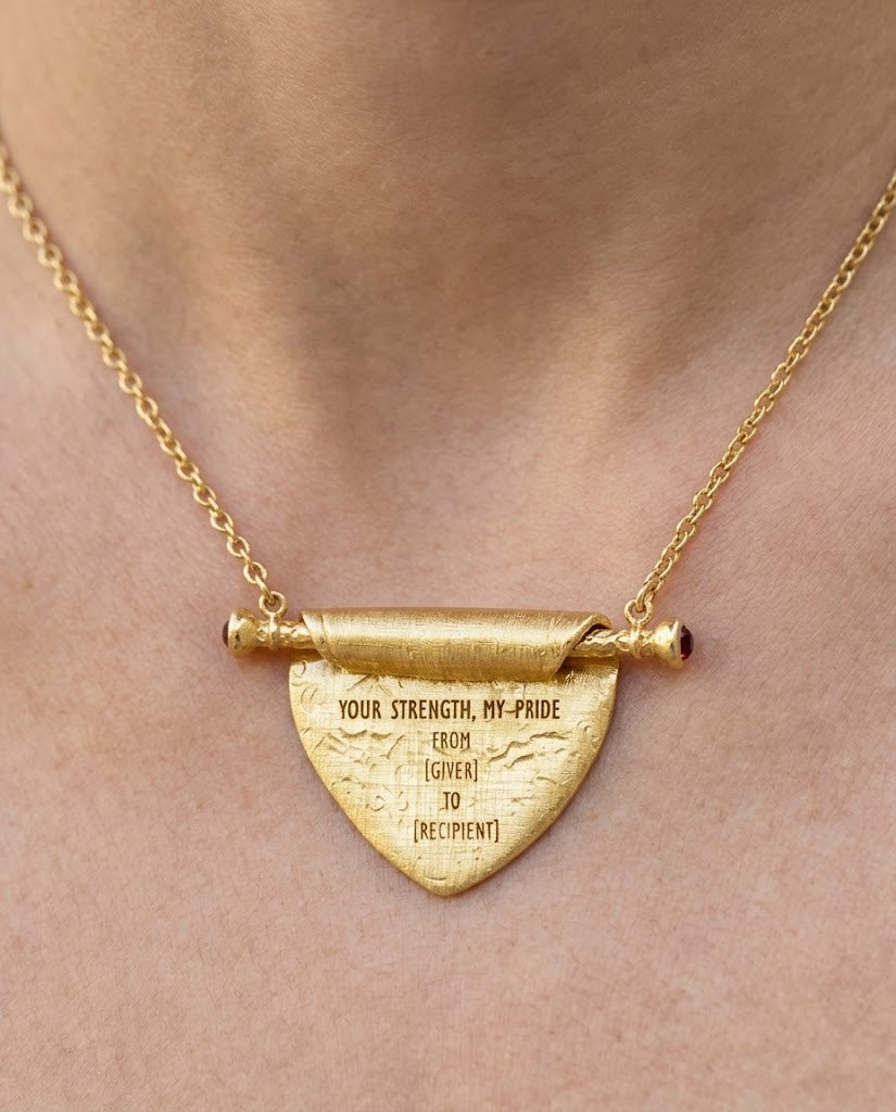 She Flies With Her Wings Necklace