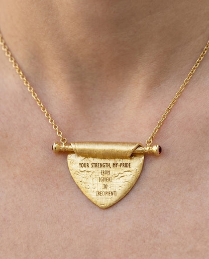She Flies With Her Wings Necklace