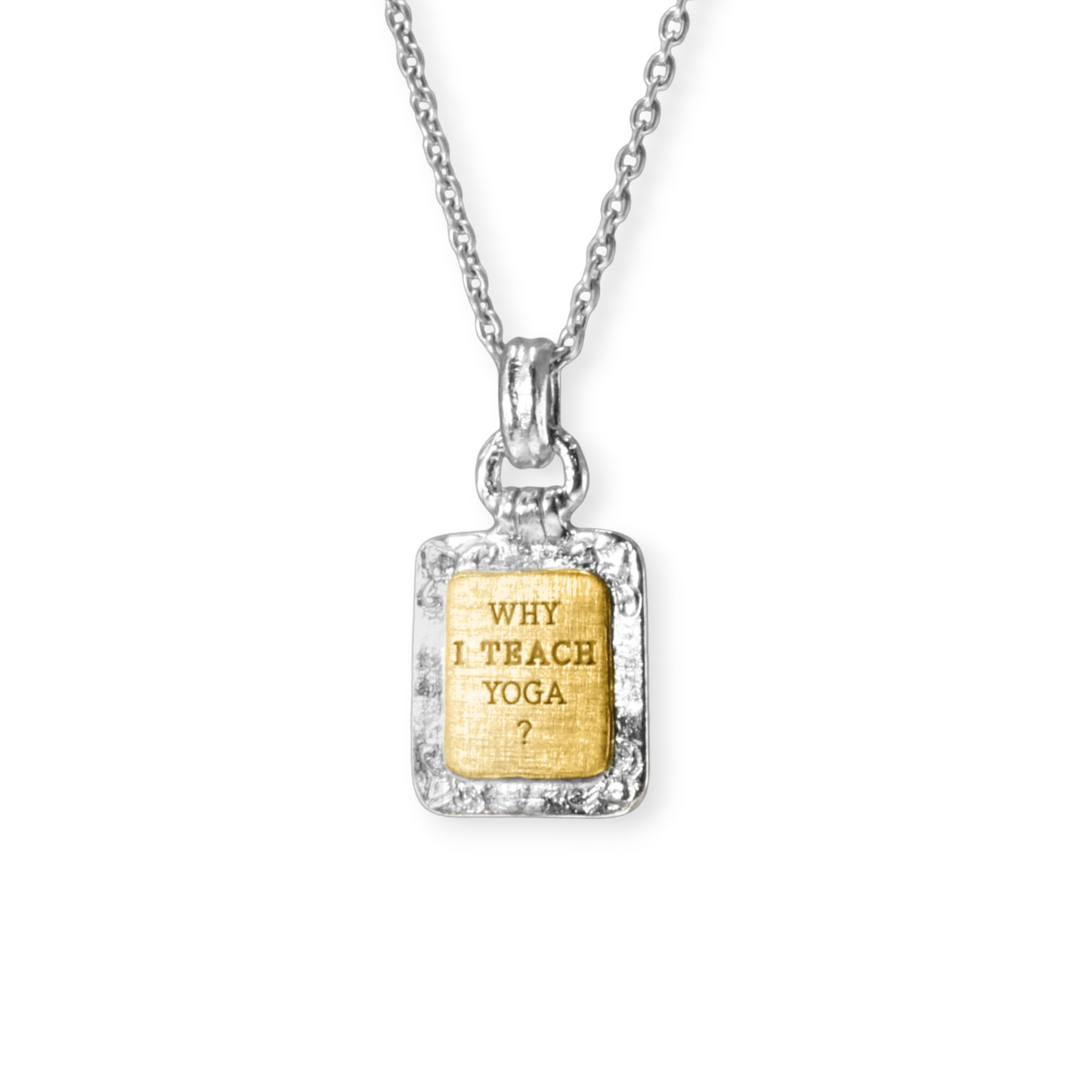 Purpose Lived With Intention Pendant