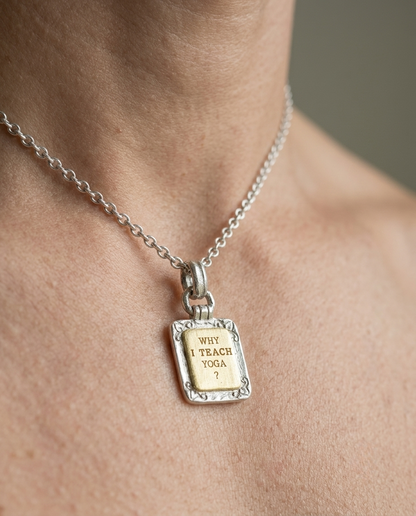 Purpose Lived With Intention Pendant