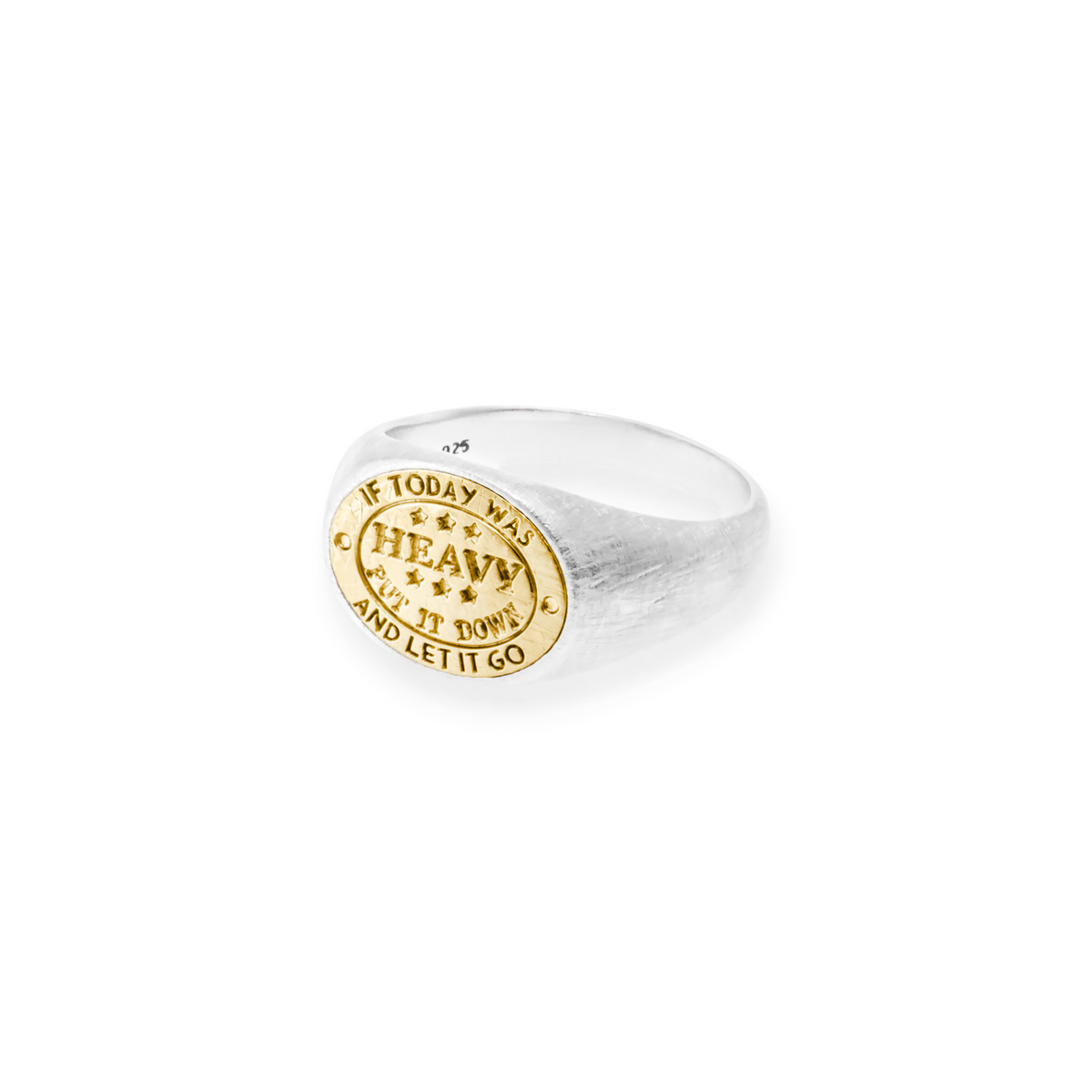 Heavy Isn't Forever Ring