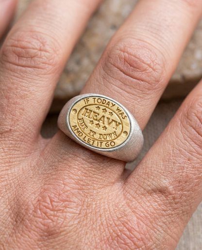 Heavy Isn't Forever Ring