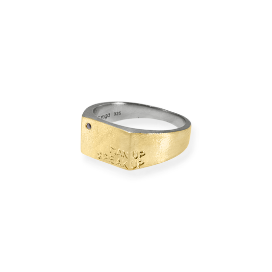 Man Up, Speak Up Ring
