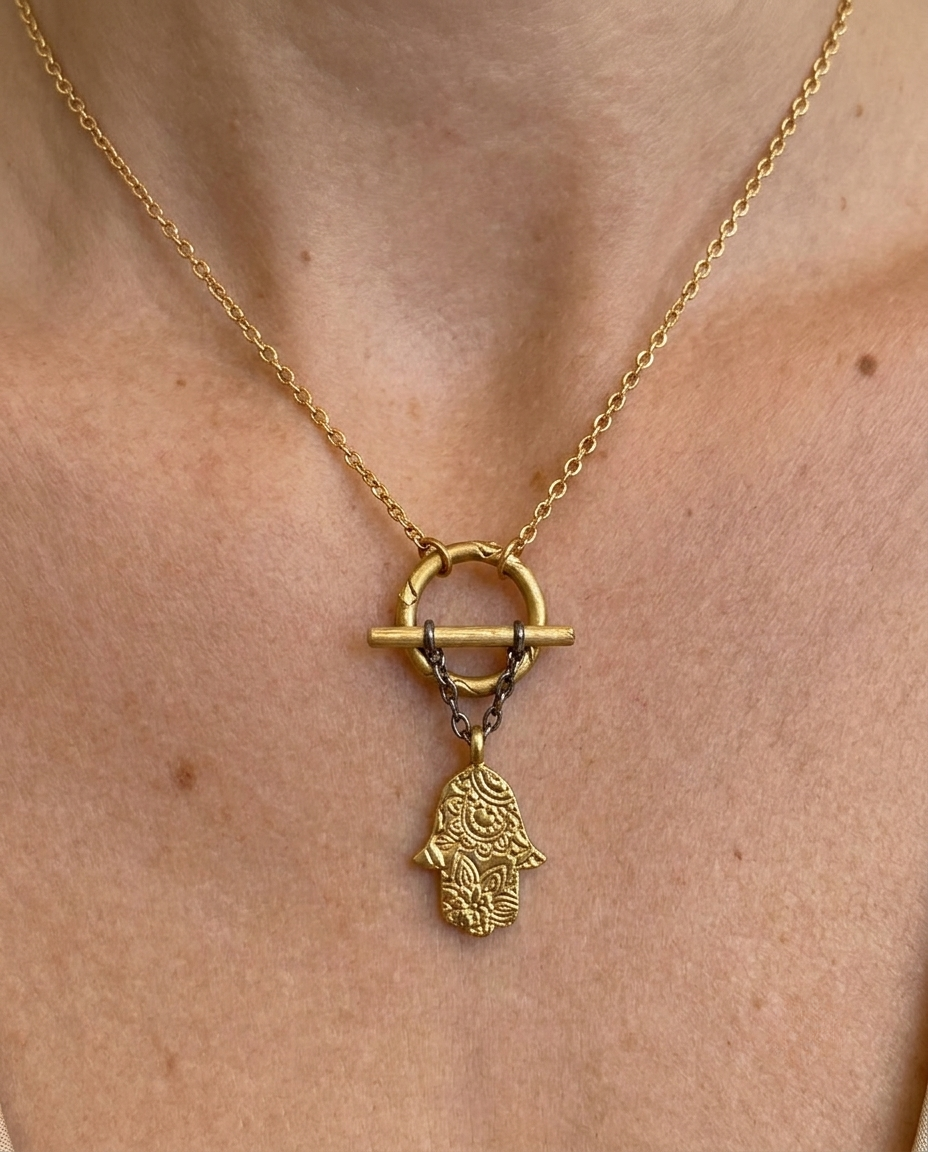 Watched Over, Held Close Necklace