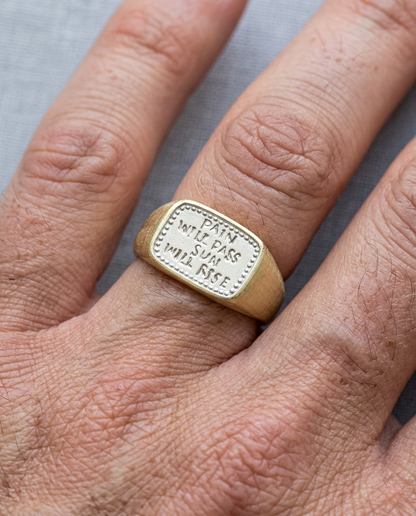 Darkness Doesn't Last Ring