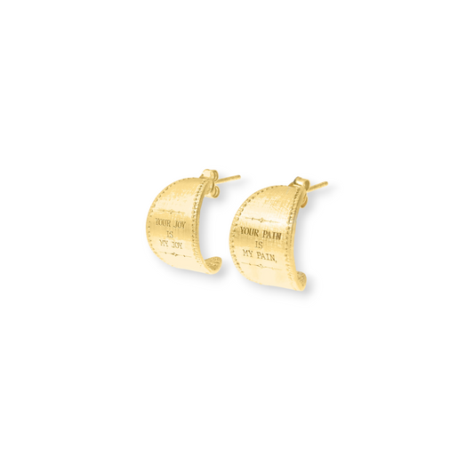 Compassion Worn Not Hidden Earrings