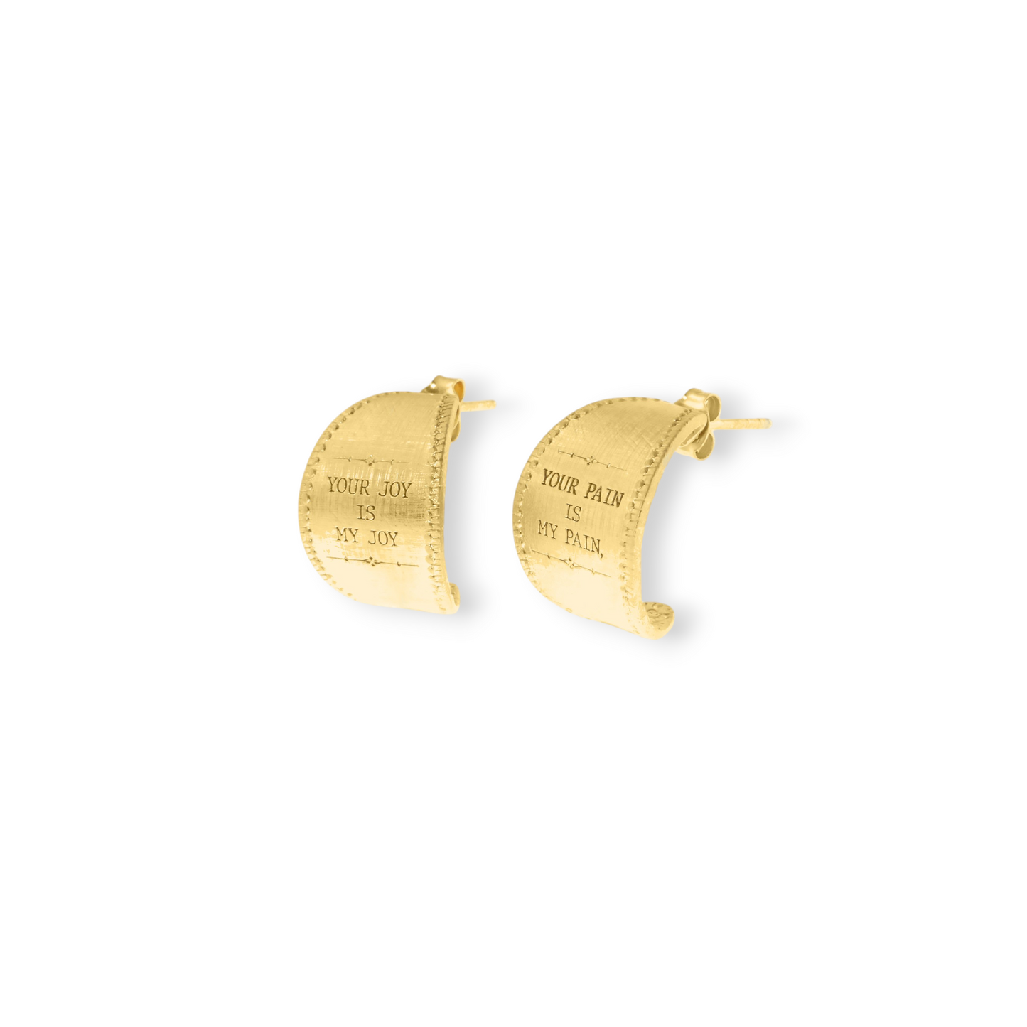 Compassion Worn Not Hidden Earrings