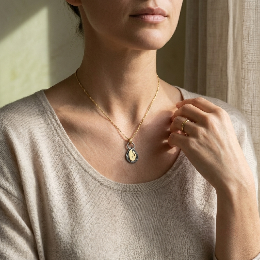 Hold the Source of Kindness pendant