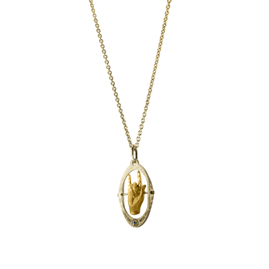 Love You, Miss You Pendant