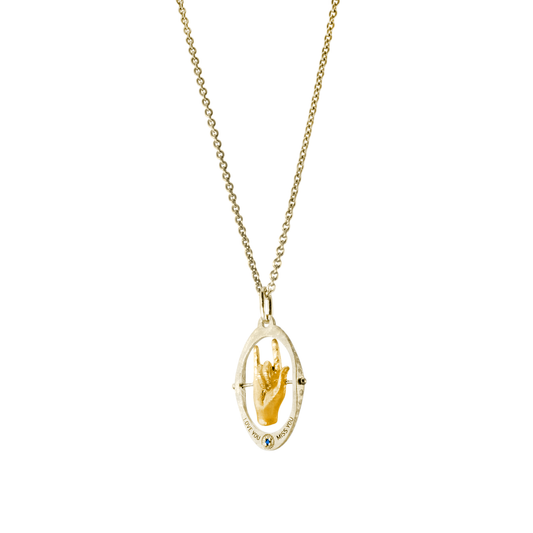 Love You, Miss You Pendant