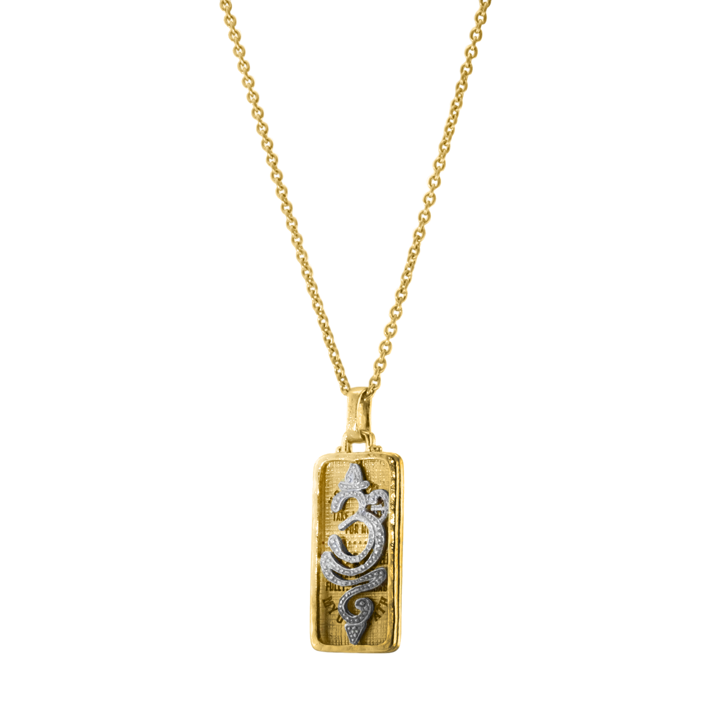 Breathe Deeply, Live Fully Pendant