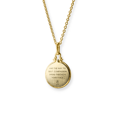 The Voice That Opens Compassion Pendant