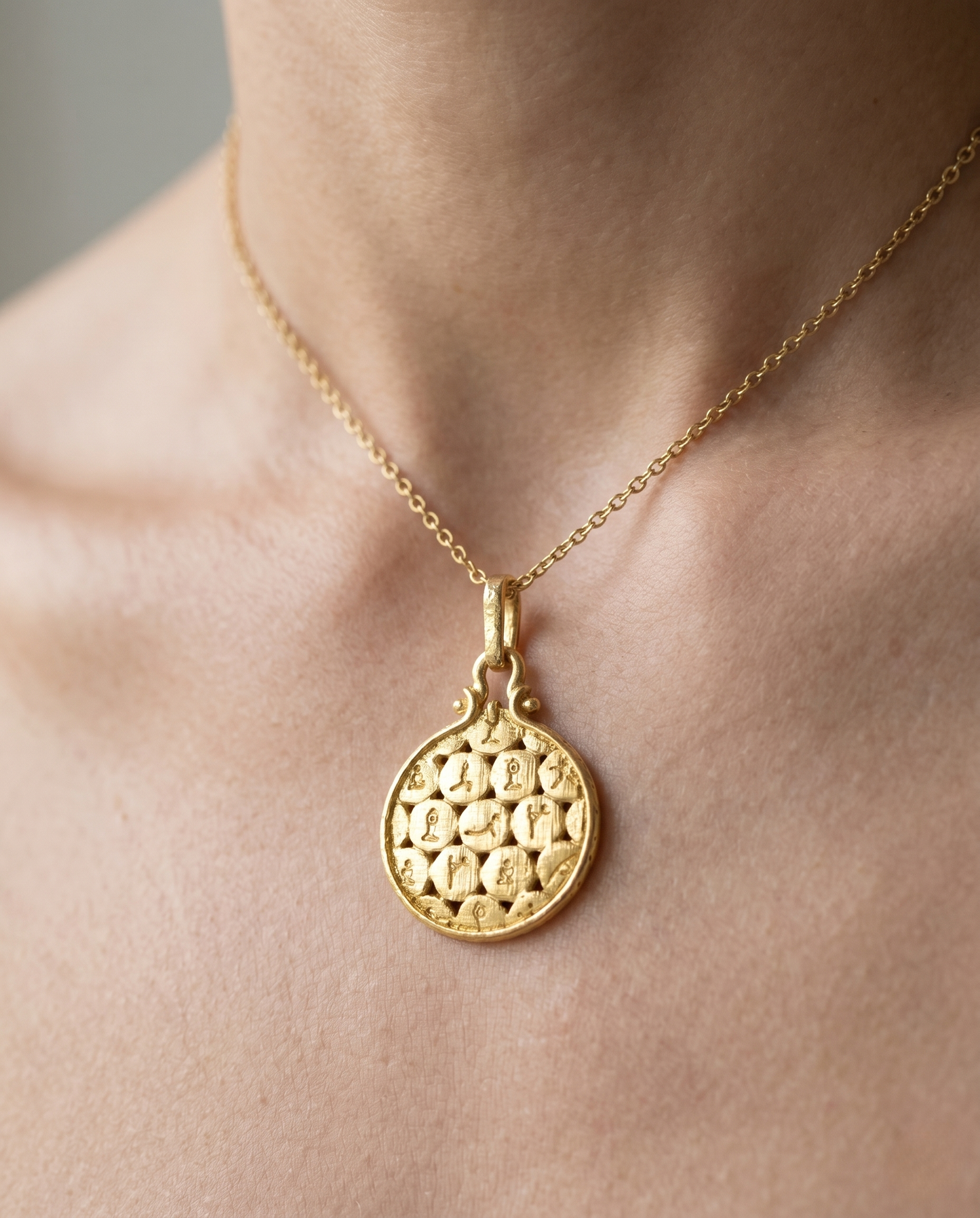 The Voice That Opens Compassion Pendant