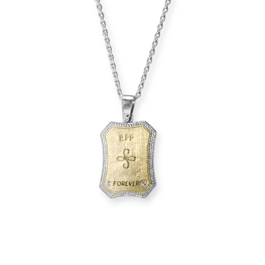 Never the Optional Friend Pendant