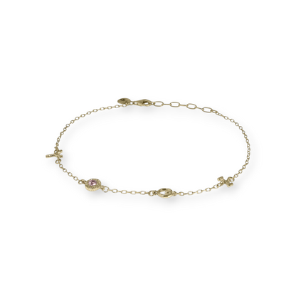 A Quiet Pride Anklet