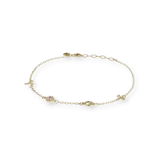 A Quiet Pride Anklet