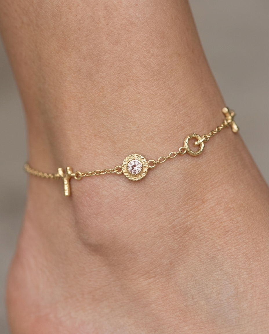 A Quiet Pride Anklet