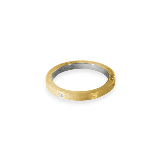 Carried Daily, Loved Openly Ring