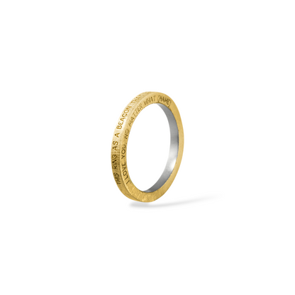 Carried Daily, Loved Openly Ring