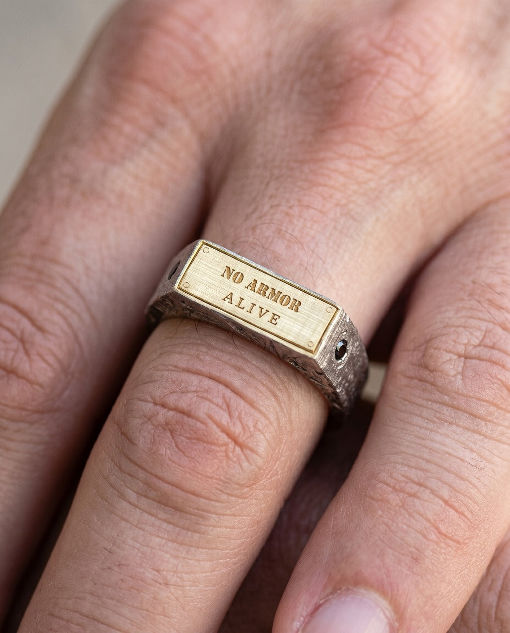 No Armor Alive Ring