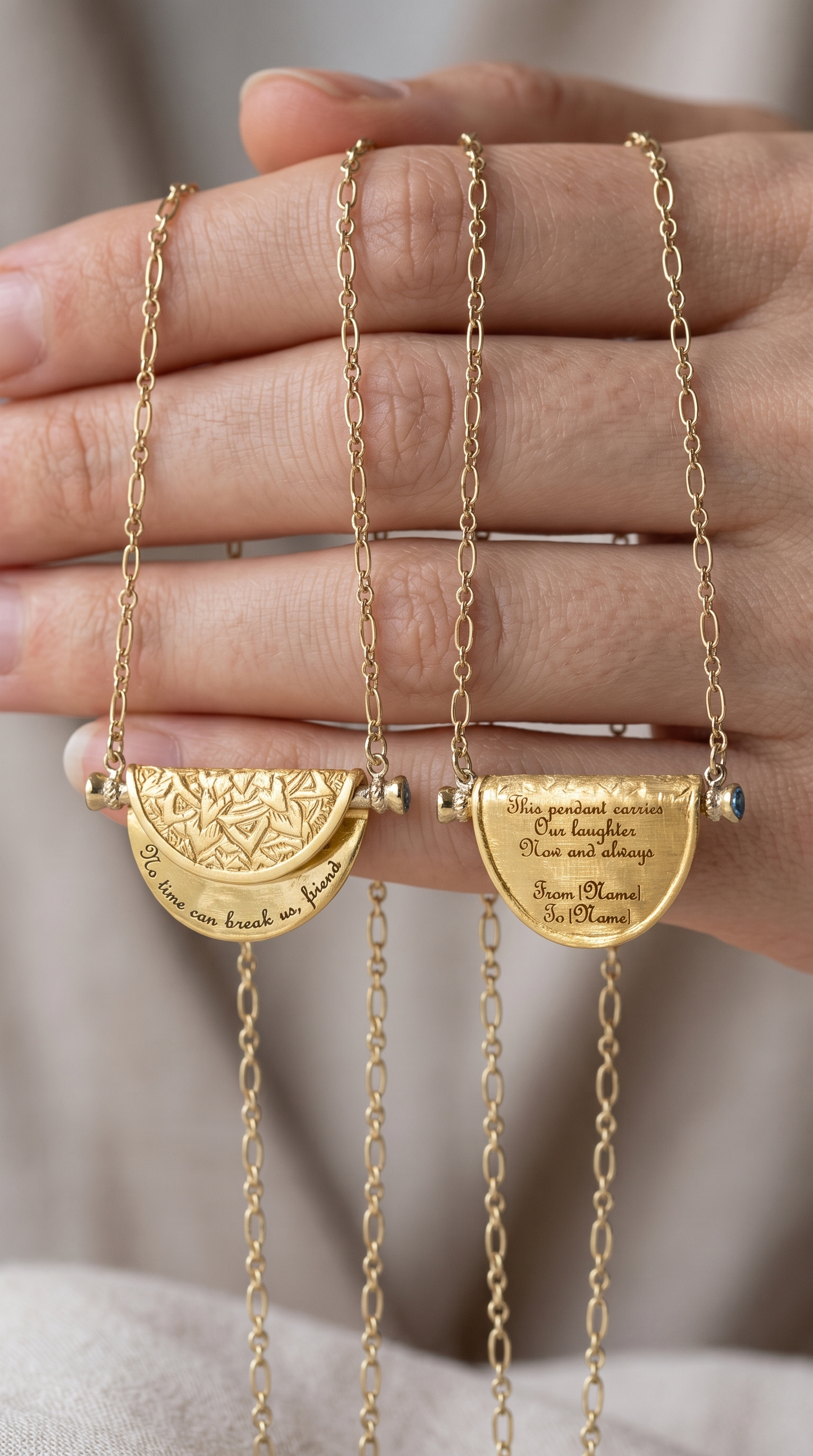 Laughter, Now And Always Necklace