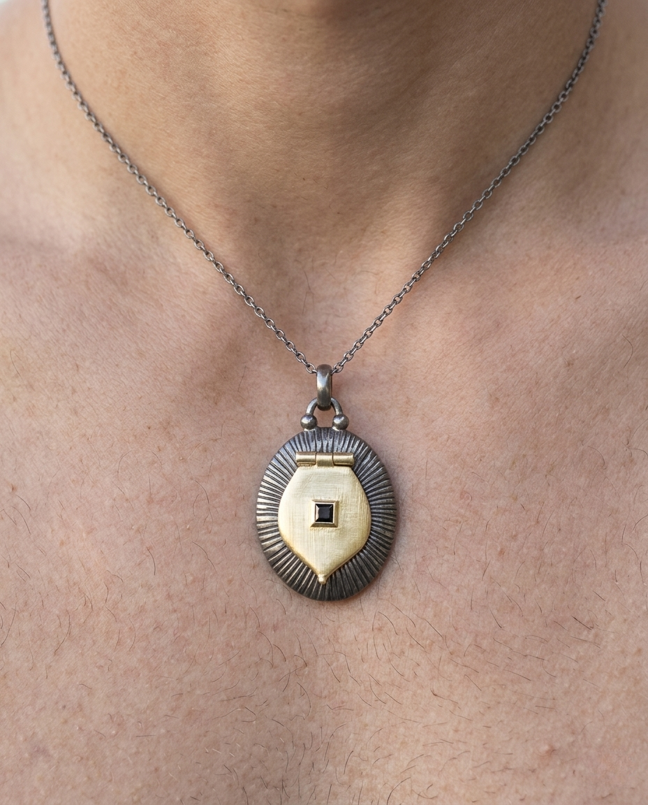 Armor Off, Skin On Pendant