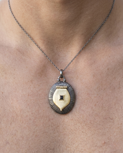 Armor Off, Skin On Pendant